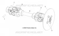 TRASMISSIONE, REAR PROP ALBERO