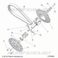 TRASMISSIONE, CLUTCH, SECONDARY