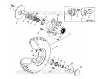 RUOTA ANTERIORE MONTAGGIO 6x6 400L, SWEDISH S948740 and  NORWEGIAN N948740 (4926812681017A)