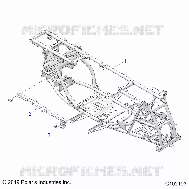 CHASSIS, MAIN TELAIO