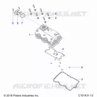 ENGINE, VALVOLA COPERTURA
