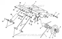 POSTERIORE COPPIA ARM 440 XCR 0941760 (4925182518022A)