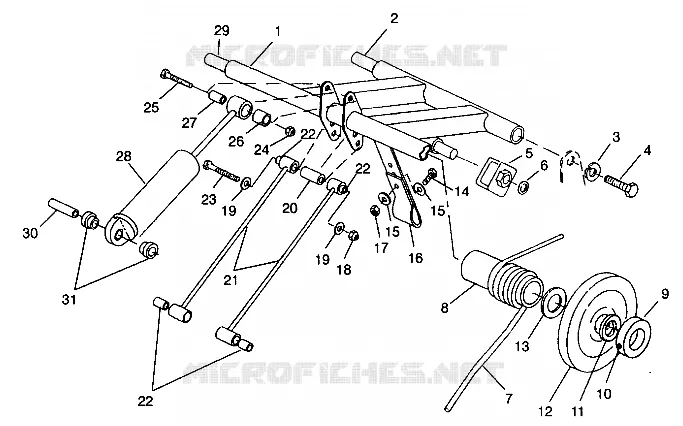 POSTERIORE COPPIA ARM 440 XCR 0941760 (4925182518022A)