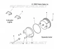 TACHIMETRO and INDICATOR LIGHTS