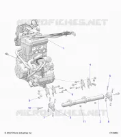 MOTORE, MOUNTING &amp; LONG BLOCK