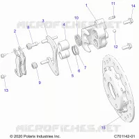 BRAKES, PINZA FRENO POSTERIORE