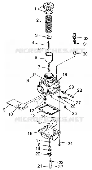 CARBURATORE 500 RMK 0982964 AND EUROPEAN 500 RMK E982964 (4942634263C013)