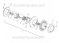 FRIZIONE DRIVEN ASSEMBLY 440 / 0930760 and 440 SKS / 0930560 (4922932293024A)