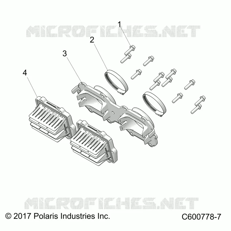 ENGINE, REED VALVE AND CORPO FARFALLATO ADAPTOR