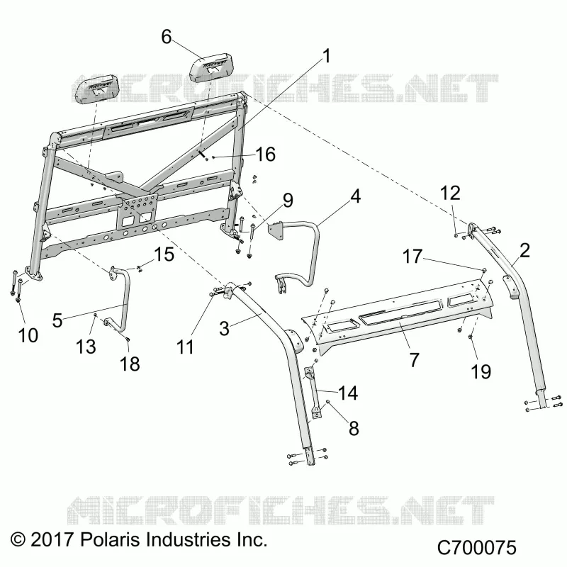 CHASSIS, CAB TELAIO