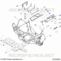 CHASSIS, MAIN FRAME AND SCIARED PLATES