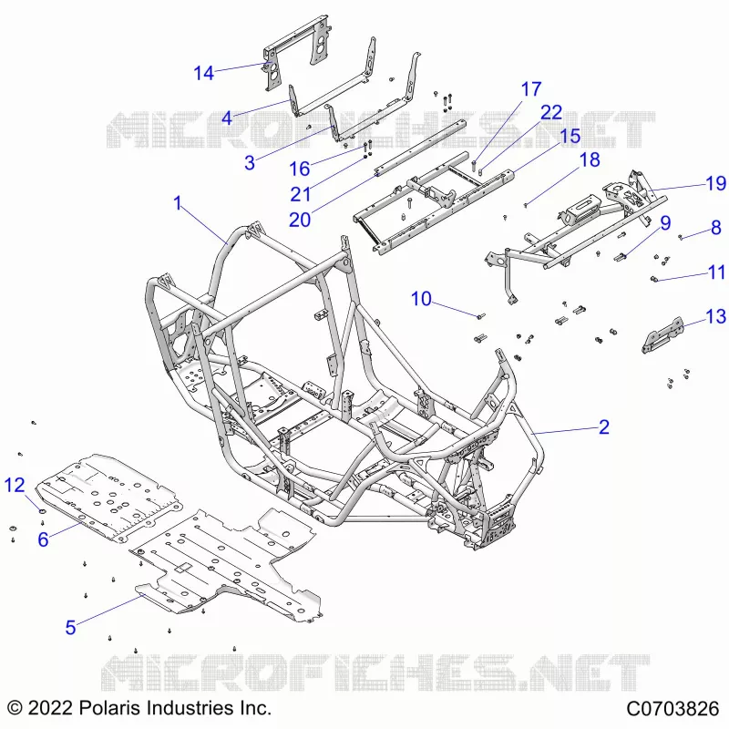 CHASSIS, MAIN FRAME AND SCIARED PLATES