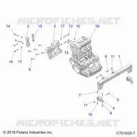 ENGINE, MONTAGGIO DEL MOTORE