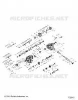DRIVE TRAIN, PRINCIPALE SCATOLA INGRANAGGI INTERNALS