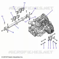 MOTORE, MOUNTING & LONG BLOCK