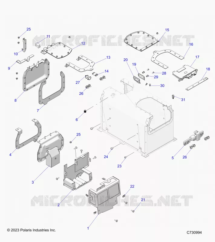 ELETTRICO, BATTERY,SERVICE COMPONENTS, R23E3CC2BD (C730994)