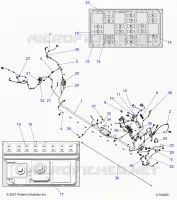 ELETTRICO, WIRE HARNESS, CHASSIS, PREMIUM