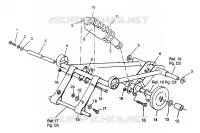 ANTERIORE COPPIA ARM (TOURING) TRAIL TOURING 0972262 and EUROPEAN TRAIL TOURING (4938313831C007)
