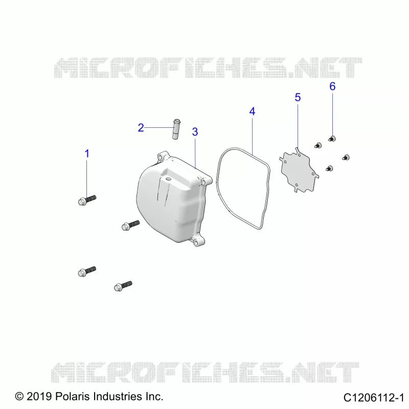 ENGINE, TESTA CILINDRO COVER