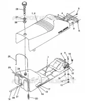 MONTAGGIO SEDILE   SERBATOIO Storm/0932770 and Storm SKS/0932570 (4923032303002A)
