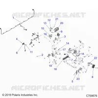 ELETTRICO, WIRE HARNESS COMPONANTS- R21RSF99AK (C700676)