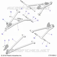 SOSPENSIONI ANTERIORI CONTROL ARMS