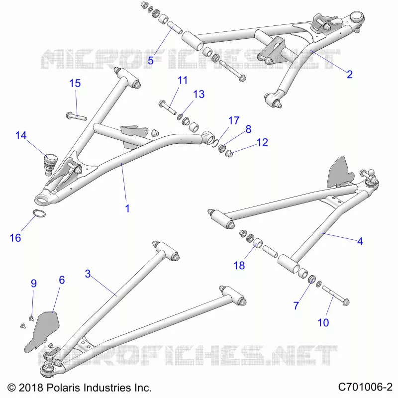 SOSPENSIONI ANTERIORI CONTROL ARMS