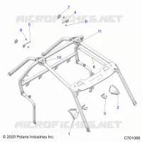 CHASSIS, CAB FRAME ACCESSORI