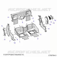 CARROZZERIA POSTERIORE CLOSEOFF AND FENDERS