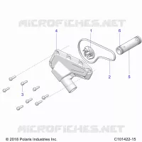 MOTORE, WATERPUMP IMPELLER AND COVER