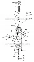 CARBURATORE XLT LTD 0973756 AND EUROPEAN XLT LTD E973756 (4937793779C008)