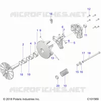 TRASMISSIONE, PRIMARY CLUTCH