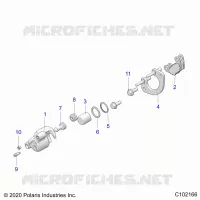 FRENO ANTERIORE CALIPER