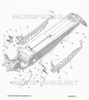 CHASSIS, PROTEZIONE FRIZIONE, FOOTRESTS, AND RUNNINGBOARDS
