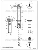 SUSPENSION, AMMORTIZZATORE POSTERIORE