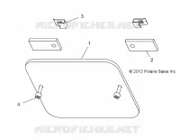 SWIVELPACK LATCH COVER