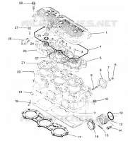 CILINDRO XLT RMK 0960956, XLT SKS 0960556 AND EUROPEAN XLT SKS E960556 (4931813181C009)