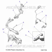 SISTEMA DI ALIMENTAZIONE CARBURANTE, RAIL, LINES AND THROTTLE BODY