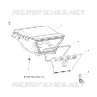 STORAGE BOX, REAR