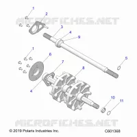 DRIVE TRAIN, JACKSHAFT AND ALBERO DI TRASMISSIONE