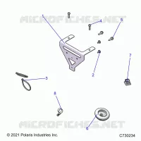 ELETTRICO, WIRE HARNESSES, COMPONENTS- R22MAA50A1/A7 (C730234)