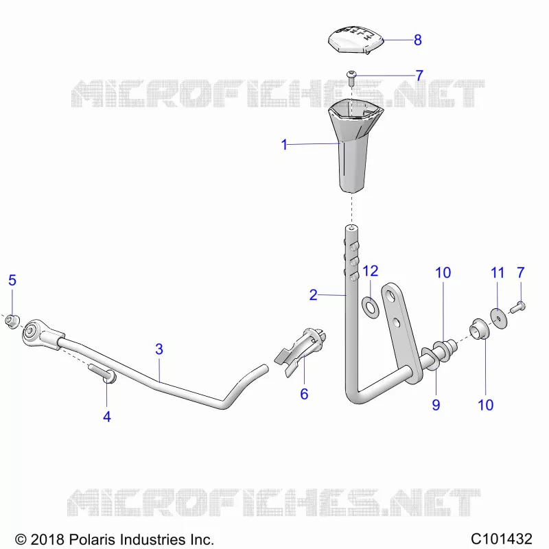 TRASMISSIONE, GEAR SELECTOR