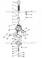 CARBURATORE CLASSIC TOURING 0963365 AND EUROPEAN CLASSIC TOURING E963365 (4933623362C012)