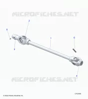 TRASMISSIONE, FRONT PROP SHAFT