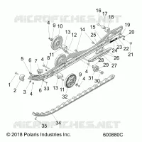 SUSPENSION, RAIL, LH/RH
