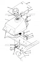 MONTAGGIO SERBATOIO CARBURANTE (4917741774004A)
