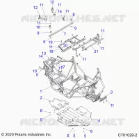 CHASSIS, MAIN FRAME AND SCIARED PLATE