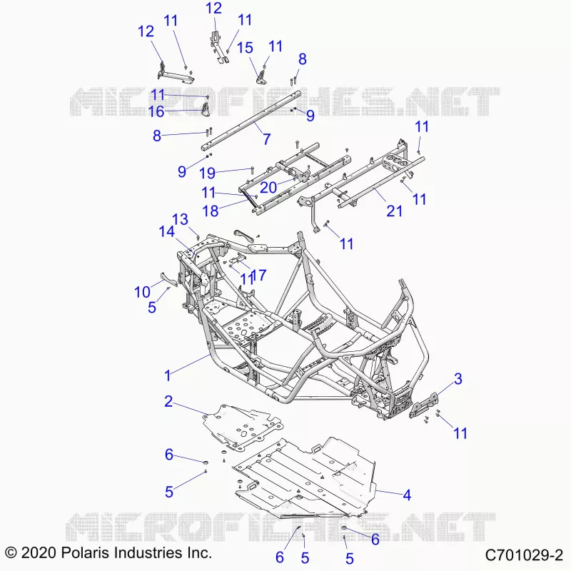 CHASSIS, MAIN FRAME AND SCIARED PLATE