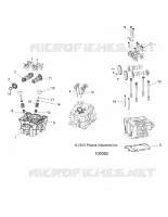 ENGINE, TESTA CILINDRO, CAMS AND VALVES