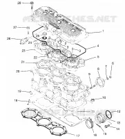 CILINDRO 600 XCR 0961676 AND EUROPEAN 600 XCR E961676 (4932123212C008)